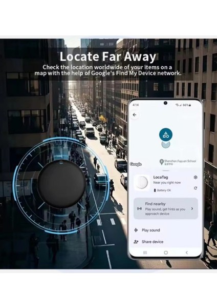 Airtag Android Konum Belirleme Akıllı Takip Cihazı Smart Finder Siyah modelleri