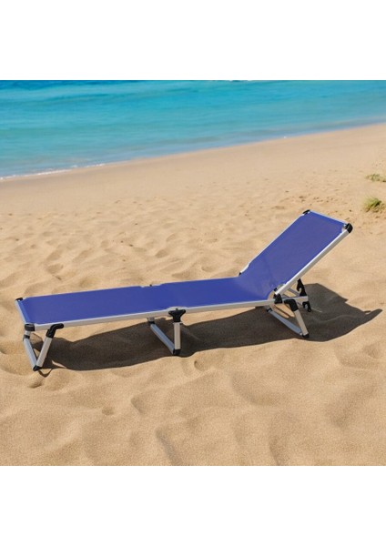 Plaj Için Katlanır Alüminyum Şezlong - Alüminyum Şezlong - Katlanır Şezlong