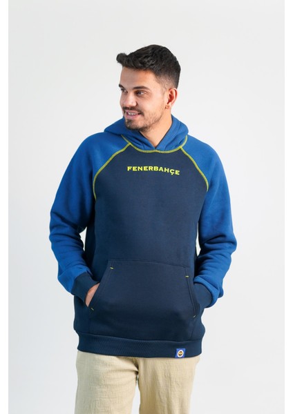 Orijinal Lacivert Kapüşonlu Sweat