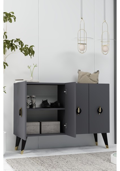 8183KM-32DD Konsol,kahve Köşesi,ayakkabılık,ofis Evrak Dolabı,mutfak Kiler Dolabı,tv Ünitesi-Aa