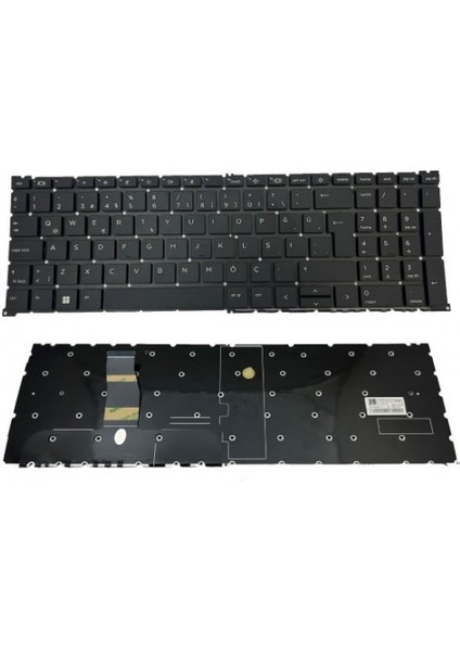 Nion Hp N55228-141 Uyumlu Notebook Klavye (Siyah Tr)