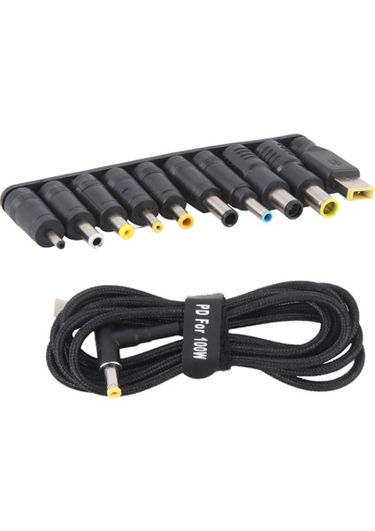 100W Tip C Dizüstü Bilgisayar Güç Adaptör Konnektörü Fiş USB Tip C&#39;ye Evrensel Şarj Cihazı (Yurt Dışından) fiyatları