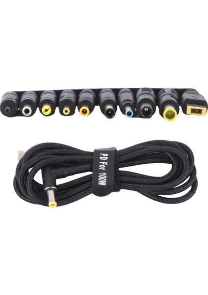 100W Tip C Dizüstü Bilgisayar Güç Adaptör Konnektörü Fiş USB Tip C&#39;ye Evrensel Şarj Cihazı (Yurt Dışından) modelleri