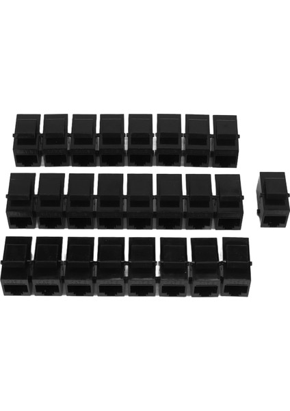 25 Pcs RJ45 Kuplör Cat6 Keystone Jacks Sline Kuplör Kadın To Dazya Kaplıcı (Yurt Dışından)