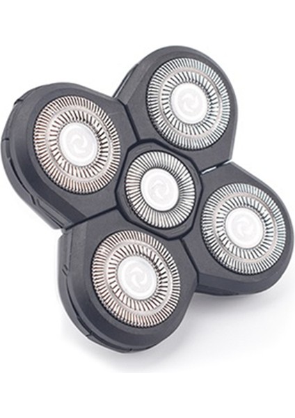 Adet Yedek Tıraş Başlığı Elektrikli Tıraş Makinesi 5 Kesici Yüzen Başlık Su Geçirmez Paslanmaz Çelik Bıçak (Yurt Dışından)