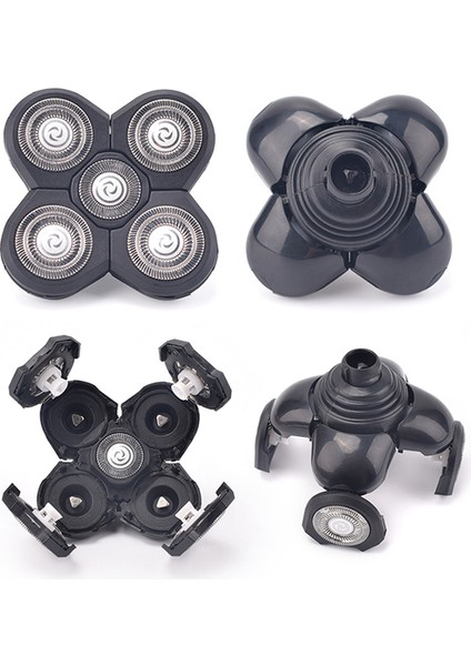 Adet Yedek Tıraş Başlığı Elektrikli Tıraş Makinesi 5 Kesici Yüzen Başlık Su Geçirmez Paslanmaz Çelik Bıçak (Yurt Dışından) indirimleri