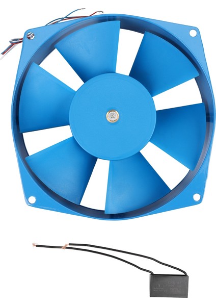 200FZY2-D Tek Flanşlı AC220V 65W Fan Eksenel Akışlı Fan Elektrikli Kutu Soğutma Fanı Rüzgar Yönü Ayarlanabilir (Yurt Dışından)