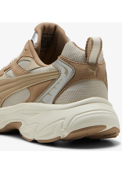 Morphic Retro Unisex Kahverengi Spor Ayakkabı.02