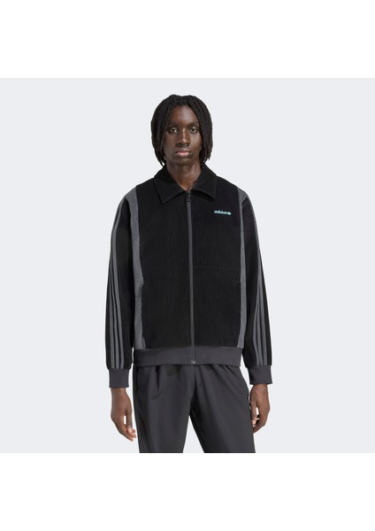 Pro Track Top Erkek Siyah Sweatshirt.-