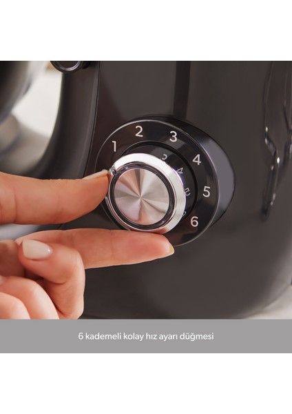 Profashion 3082H Stand Mikser Siyah 5.2 Litre fırsatları