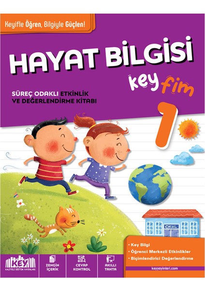 1. Sınıf Hayat Bilgisi Keyfim Kaliteli Eğitim Yayınları