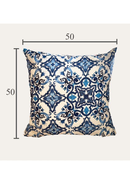 Keten Karışımlı Kırlent Kılıfı – 50X50 Cm, Fermuarlı, Kolay Yıkanabilir modelleri