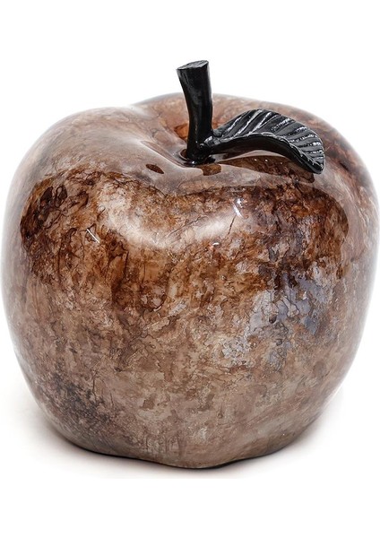 Dekoratif Amber Apple Heykel (16 Cm) fiyatları