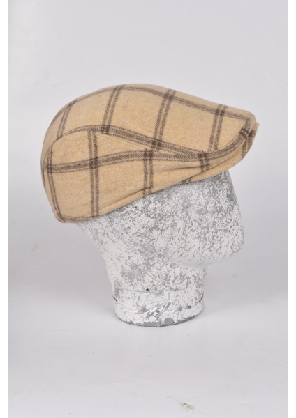 Kışlık Oduncu Luxury Yün London Model Ingiliz Erkek Kasket Şapka fırsatları