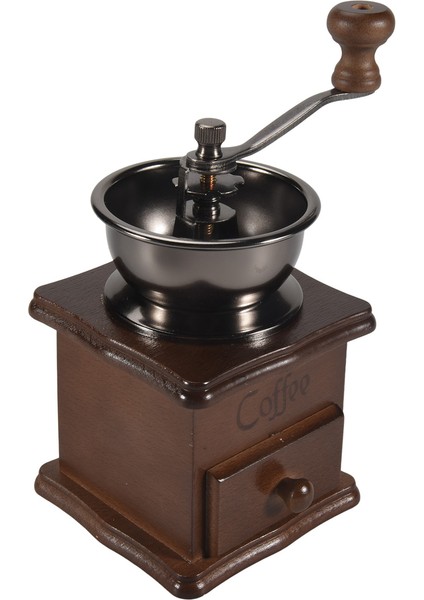 Manuel Kahve Değirmeni Ahşap / Metal El Değirmeni Baharat Değirmeni (Ahşap Rengi) (Yurt Dışından) modelleri