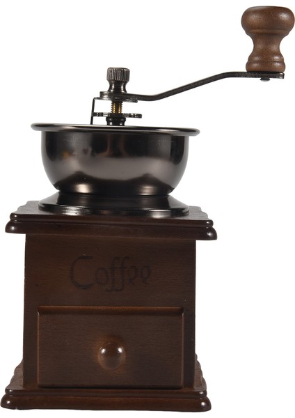 Manuel Kahve Değirmeni Ahşap / Metal El Değirmeni Baharat Değirmeni (Ahşap Rengi) (Yurt Dışından) indirimleri