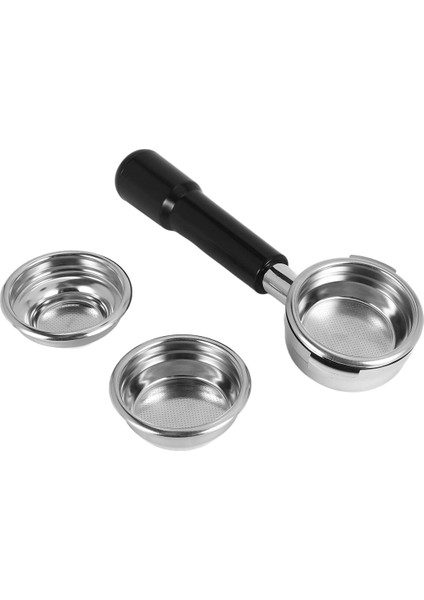 58MM Dipsiz Paslanmaz Çelik Profesyonel Espresso Kahve Portafiltresi Tek ve Çift Bardak Filtre Sepeti (Yurt Dışından) modelleri