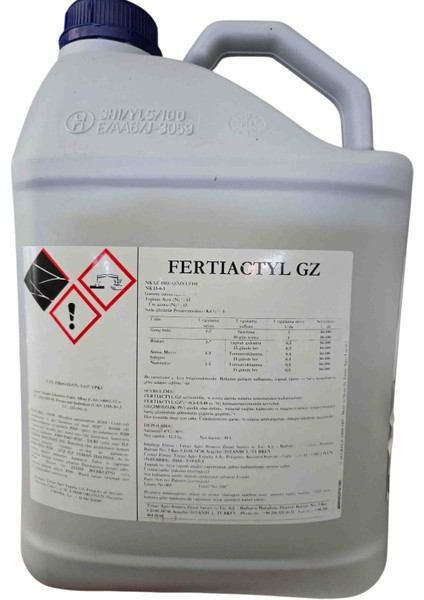Fertıactyl Gz 5l Ksc fiyatları