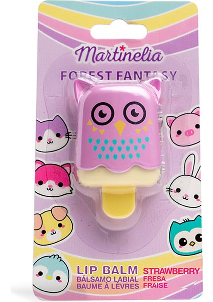 World Forest Fantasy Kız Çocuk Dudak Balmı Çilek-3 42149