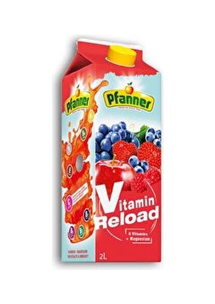 Vitamin Reload 2 lt Meyve Suyu 8 Vitamin ve Magnezyum İçeren Lezzetli İçecek fiyatları