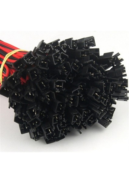50 Çift 15 cm Uzunluğunda Jst Sm 2pins LED Şeritler Için Erkek Teli Teli Konnektöre Tıkır (Yurt Dışından) modelleri