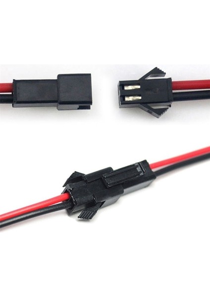 50 Çift 15 cm Uzunluğunda Jst Sm 2pins LED Şeritler Için Erkek Teli Teli Konnektöre Tıkır (Yurt Dışından) indirimleri