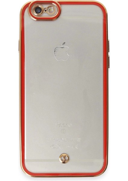 iPhone 6 Kılıf Liva Lens Silikon - Kırmızı fiyatları