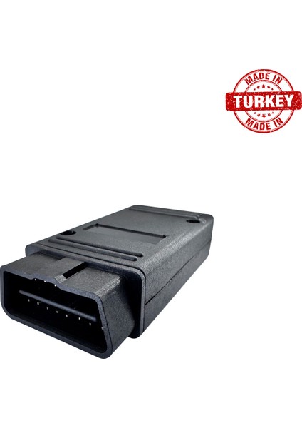 Obd2 Konnektörü Obd2 Adaptörü Obd Erkek Fiş boş Kutu +Siyah