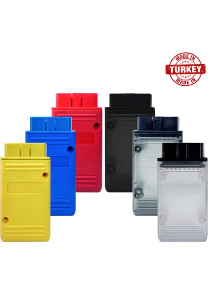 Obd2 Konnektörü Obd2 Adaptörü Obd Erkek Fiş boş Kutu +Siyah modelleri