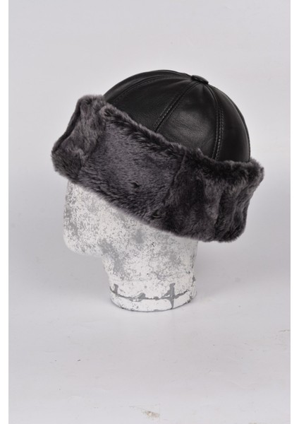 Hakiki Deri Kürklü Kalpak Bere Şapka Kışlık Unisex fiyatları