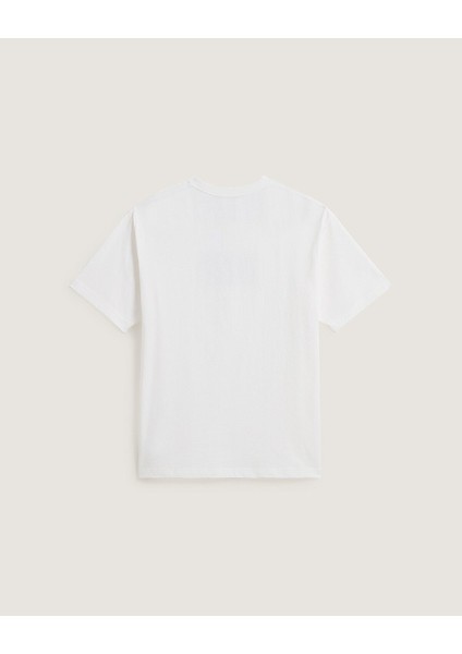 Original Standards Blocked Box Ss Erkek Beyaz T-Shirt - VN000PFB fiyatları