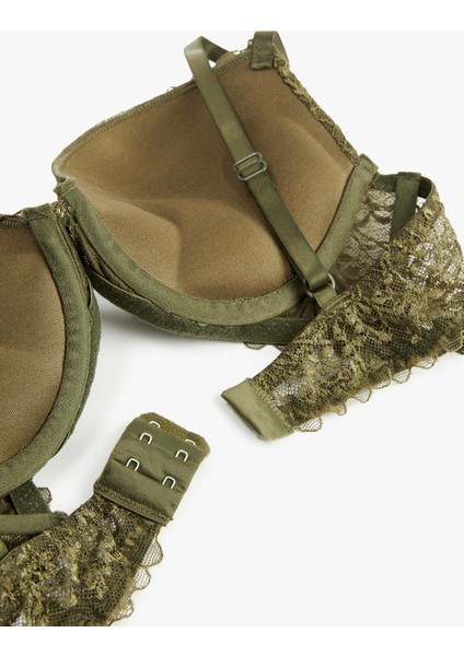 Rahat Kalıp Dantel Detaylı Ekstra Dolgulu Destekli Sütyen modelleri