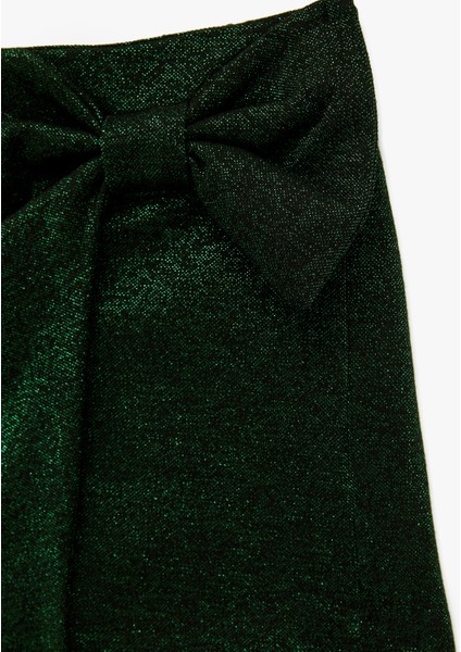 Fiyonk Detaylı Viskon Karışımlı Şort Etek modelleri