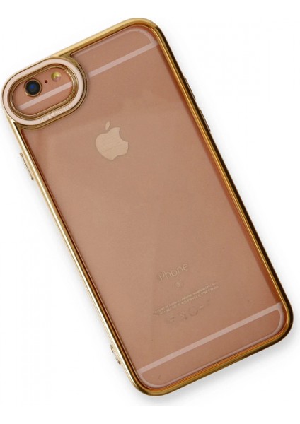iPhone 6 Kılıf Liva Lens Silikon - Pudra modelleri