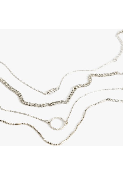 Zincir Detaylı 4'lü Bileklik Seti modelleri