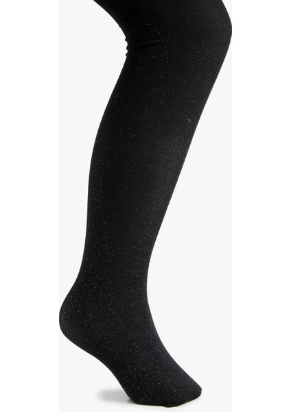 70 Den Sim Detaylı Külotlu Çorap