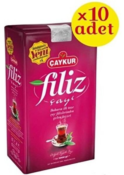 Filiz Dökme Çay 1 kg Doğal Siyah Çay Ofis ve Ev Kullanımına Uygun modelleri