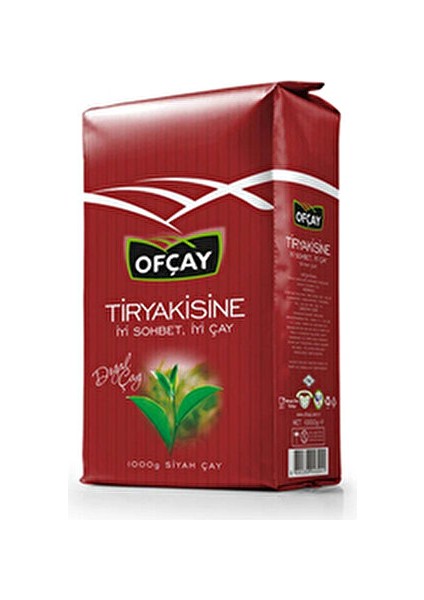 Tiryaki Dökme Siyah Çay 1000 gr Zengin Aroma ve Kaliteyle Türkiye Menşeli indirimleri