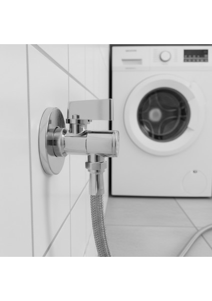 Ara Musluk 3/8 Filtreli Pirinç Krom Musluk Çamaşır Bulaşık Banyo Klozet Mutfak Ara Musluğu indirimleri