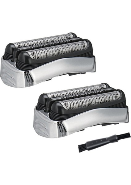 Braun Series 3 21S 32S 320S-4 330S-4 340S-4 350CC-4 Tıraş Makinesi Başlığı Için 2 Adet 21S Tıraş Makinesi Yedek Başlığı (Yurt Dışından)