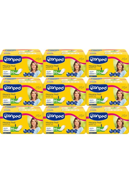 Mesane Pedi Klasik M - Orta - Medium Boy 90 Adet