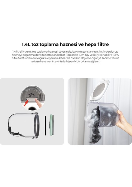 Kedi Köpek Bakım Kiti 14IN1 Şarjlı Tıraş Makinesi- Ultra Sessiz- Elektrikli Vakum Makinesi fırsatları