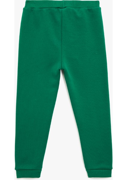 Beli Bağcıklı Baskı Detaylı Jogger Eşofman Altı fiyatları