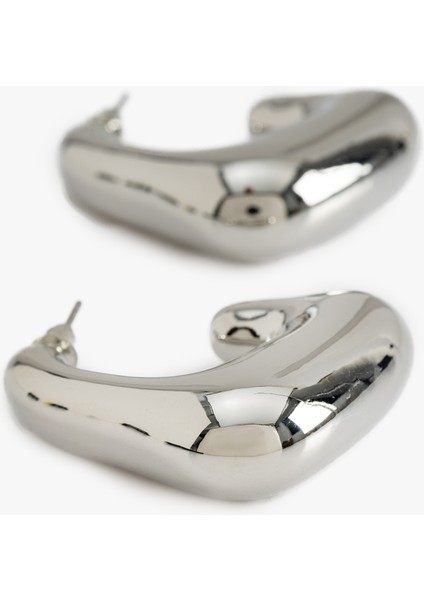 Büyük Boy Geometrik Halka Küpe modelleri