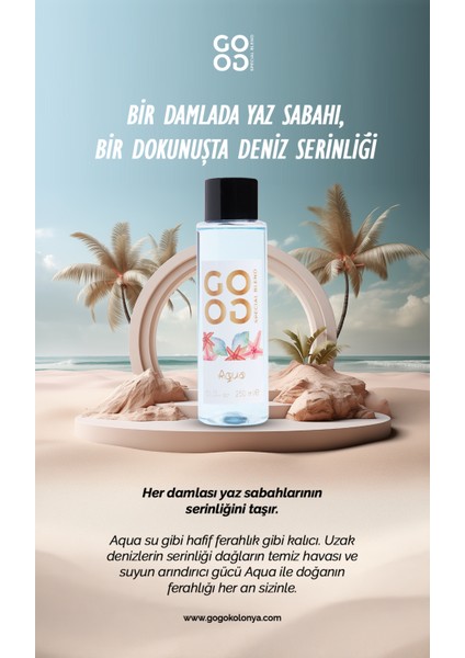 Gogo Aqua Kolonya 250ML Pet Şişe fiyatları