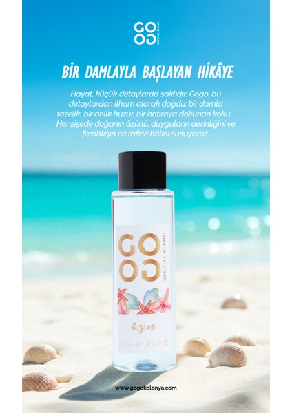 Gogo Aqua Kolonya 250ML Pet Şişe modelleri