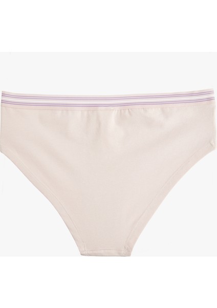 Yüksek Bel Rahat Kalıp Baskılı Pamuklu Hipster Külot fiyatları