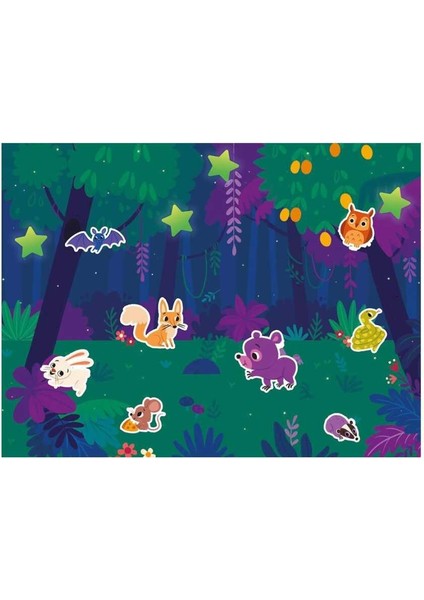 200 Fosforlu Sticker Seti – Poster + 10 Yıldız fiyatları