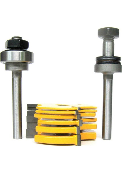 16PC 1/4inch Şey Yuvası Montaj 12 Kesici ve 4 Arbors Yönlendirici Bit Seti (Yurt Dışından) indirimleri