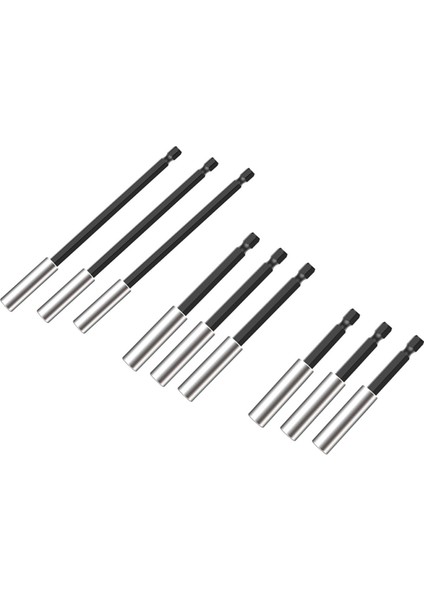 9pc Tornavida Bit Tutucular Uzatma Soket Matkap Biti Manyetik Tutucu Hex Shank Hızlı Değişen Matkap Biti Kılavuzu (Yurt Dışından) fiyatları